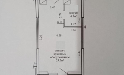 Купить 1-комнатную квартиру, Минск, Жореса Алфёрова ул., 13 (Октябрьский район). Фото 14