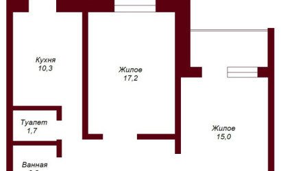 Купить 2-комнатную квартиру, Брест, ул. Рокосовского, д. . Фото 9