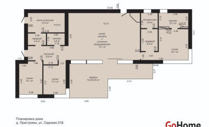 Купить дом, Пристромы, Садовая ул., 31/Б, 13.47 соток. Фото 14