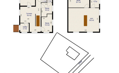 Купить дом, Голышово, Луговая ул., 2, 15 соток. Фото 19