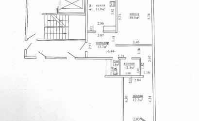 Купить 2-комнатную квартиру, Гродно, Кремко, 11. Фото 13