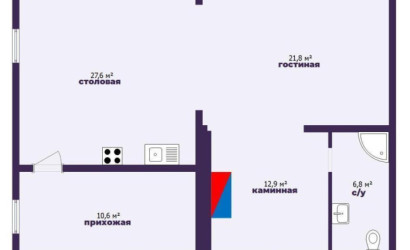Купить коттедж, Добренево, Речная ул., 9.88 соток. Фото 12