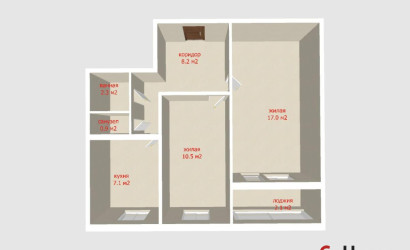 Купить 2-комнатную квартиру, Минск, Глебки ул., 24 (Фрунзенский район). Фото 30