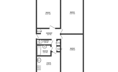 Купить 3-комнатную квартиру, Минск, Гамарника ул., 29 (Советский район). Фото 18