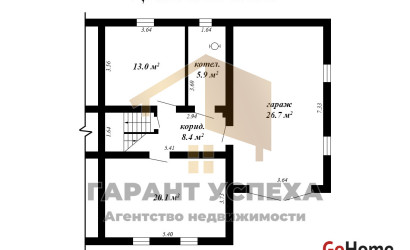 Купить дом, Брест, ул. Журавецкая, 5.57 соток. Фото 19