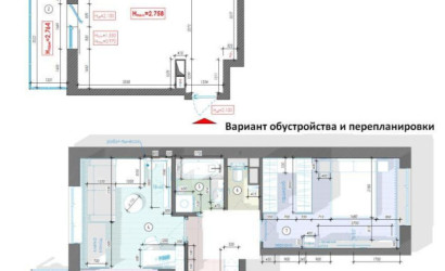 Купить 2-комнатную квартиру, Минск, Княгининская ул., 8 (Центральный район). Фото 2