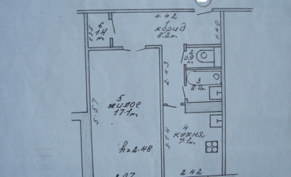 Купить 1-комнатную квартиру, Брест, ул. Орловская, д. 44. Фото 1