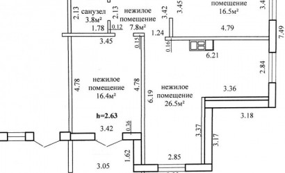 Продажа офиса, Гродно, Валентины Макаровой, 2А,  75.7 кв.м.. Фото 11