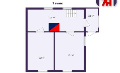 Купить дом в деревне, Маяк, 9.02 соток. Фото 29