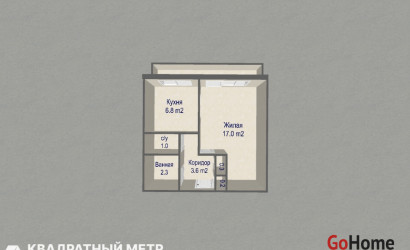 Купить 1-комнатную квартиру, Минск, ул. Богдановича Максима, д. 70 (Советский район). Фото 18