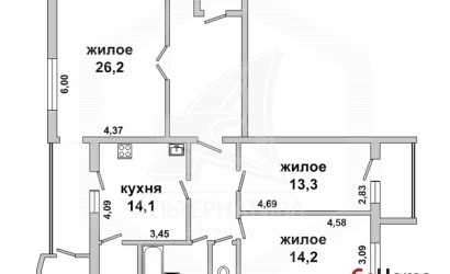 Купить 3-комнатную квартиру, Брест, Березовка, ул. Мошенского. Фото 18