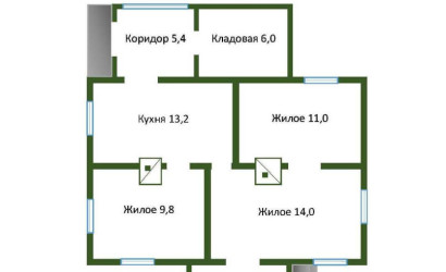 Купить дом, Ганцевичи, Революционная ул., 3, 6.68 соток. Фото 12