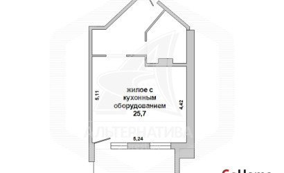 Купить 1-комнатную квартиру, Брест, Центр, ул. 17 Сентября. Фото 7