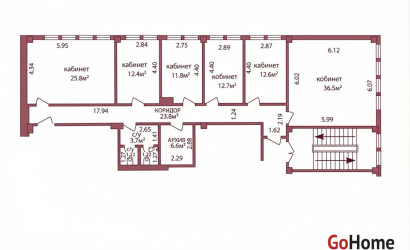 Продажа торгового помещения, Гродно, Богуцкого, 5, 149 кв.м.. Фото 8