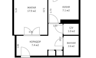 Купить 1-комнатную квартиру, Минск, Бурдейного ул., 49 (Фрунзенский район). Фото 30