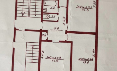 Купить 3-комнатную квартиру, Гродно, Суворова, 23. Фото 10