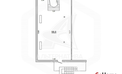 Аренда офиса, Брест, Центр,  101 кв.м.. Фото 3