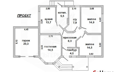 Купить дом, Малые Радваничи, Радваничский с/с, 19.73 соток. Фото 1