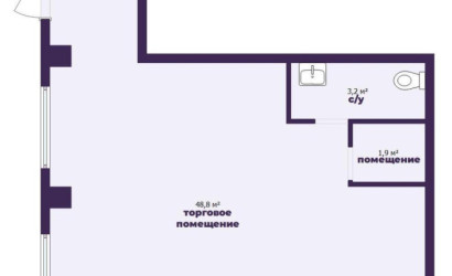 Продажа торгового помещения, Минск, Ржавецкая ул., 5,  54 кв.м.. Фото 13