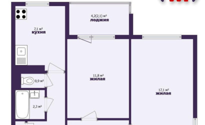 Купить 2-комнатную квартиру, Минск, Плеханова ул., 61 (Ленинский район). Фото 2