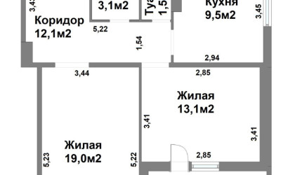 Купить 2-комнатную квартиру, Минск, Карвата ул., 10/В (Партизанский район). Фото 24