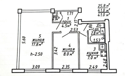 Купить 2-комнатную квартиру, Витебск, Московский, 16. Фото 6