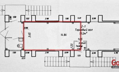 Аренда торгового помещения, Минск, Могилевская ул., 5/б, 59.2 кв.м.. Фото 7