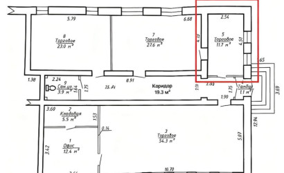Аренда помещения, Барановичи, Комсомольская, 22,  11.7 кв.м.. Фото 8