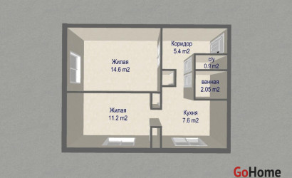 Купить 2-комнатную квартиру, Раков, Совхозная ул., 10. Фото 10