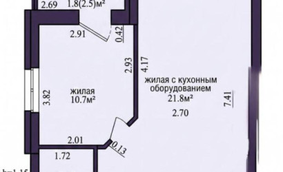 Купить 2-комнатную квартиру, Минск, Лосика ул., 57(Московский район). Фото 18