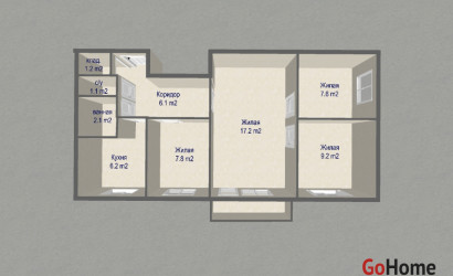 Купить 4-комнатную квартиру, Минск, ул. Ангарская, д. 26/2 (Заводской район). Фото 20