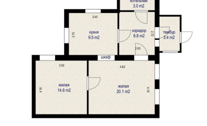 Купить 2-комнатную квартиру, Минск, Щедрина ул., 91(Центральный район). Фото 6