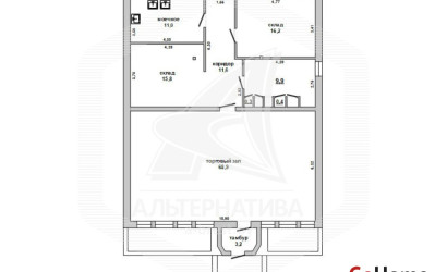 Продажа квартиры под офис, Кобрин,  138.3 кв.м.. Фото 1