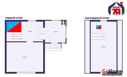 Купить дом в деревне, Горняк-3, 8 соток. Фото 9