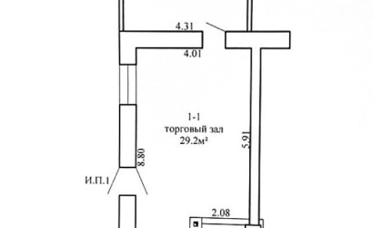 Продажа помещения, Гродно, Янки Купалы, 2/1, 45.8 кв.м.. Фото 4