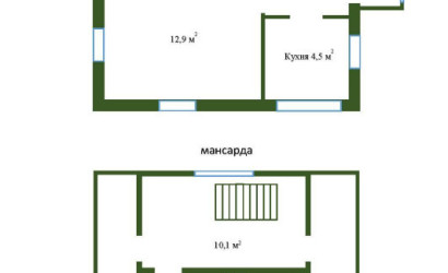 Купить дом в деревне, Криница-здоровье, 7.6 соток. Фото 16