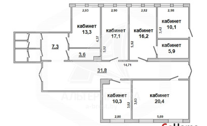 Аренда офиса, Брест, Заводская,  143 кв.м.. Фото 5