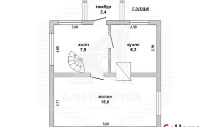 Купить дом, Брест, Мухавецкий с/с, 4.15 соток. Фото 25