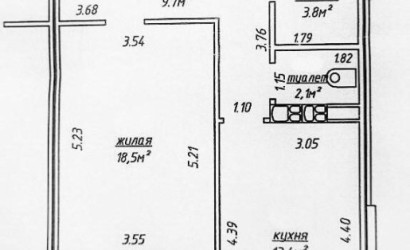 Купить 1-комнатную квартиру, Минск, Мястровская ул., 1 (Центральный район). Фото 20