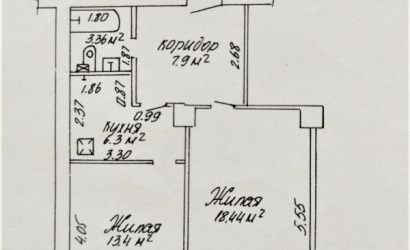 Купить 2-комнатную квартиру, Гомель, Ленина, 4. Фото 7