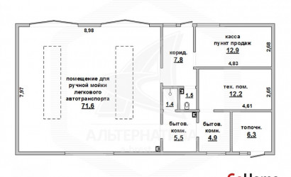 Продажа помещения под сто, Брест, Задворцы,  267.1 кв.м.. Фото 11
