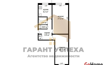 Купить 2-комнатную квартиру, Брест, ул. Интернациональная, д. . Фото 6