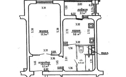 Купить 1-комнатную квартиру, Боровляны, 40 Лет Победы ул., 35. Фото 5
