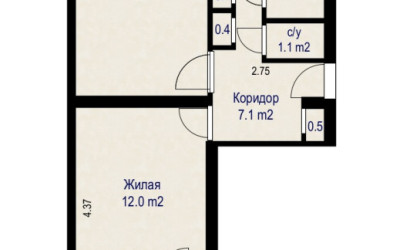 Купить 2-комнатную квартиру, Минск, ул. Кольцова, д. 8/2 (Советский район). Фото 11