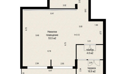 Продажа помещения, Минск, Николы Теслы ул., 21, 80.8 кв.м.. Фото 6