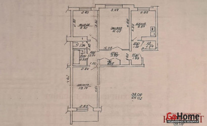 Купить 3-комнатную квартиру, Витебск, Строителей, 20/1. Фото 12