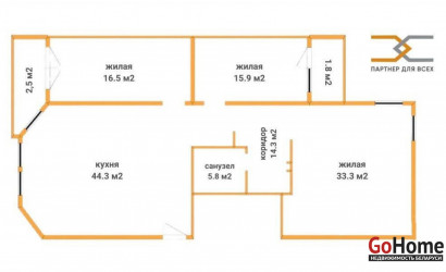 Купить 3-комнатную квартиру, Минск, Стариновская ул., 17 (Первомайский район). Фото 39