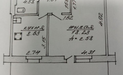 Купить 1-комнатную квартиру, Витебск, Чкалова ул., 49/2. Фото 13