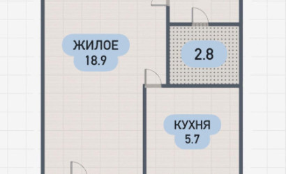 Купить 1-комнатную квартиру, Брест, Машерова просп.. Фото 2