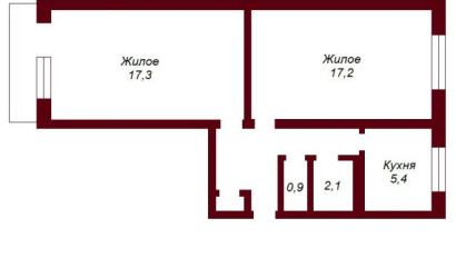 Купить 2-комнатную квартиру, Брест, ул. Московская, д. . Фото 9